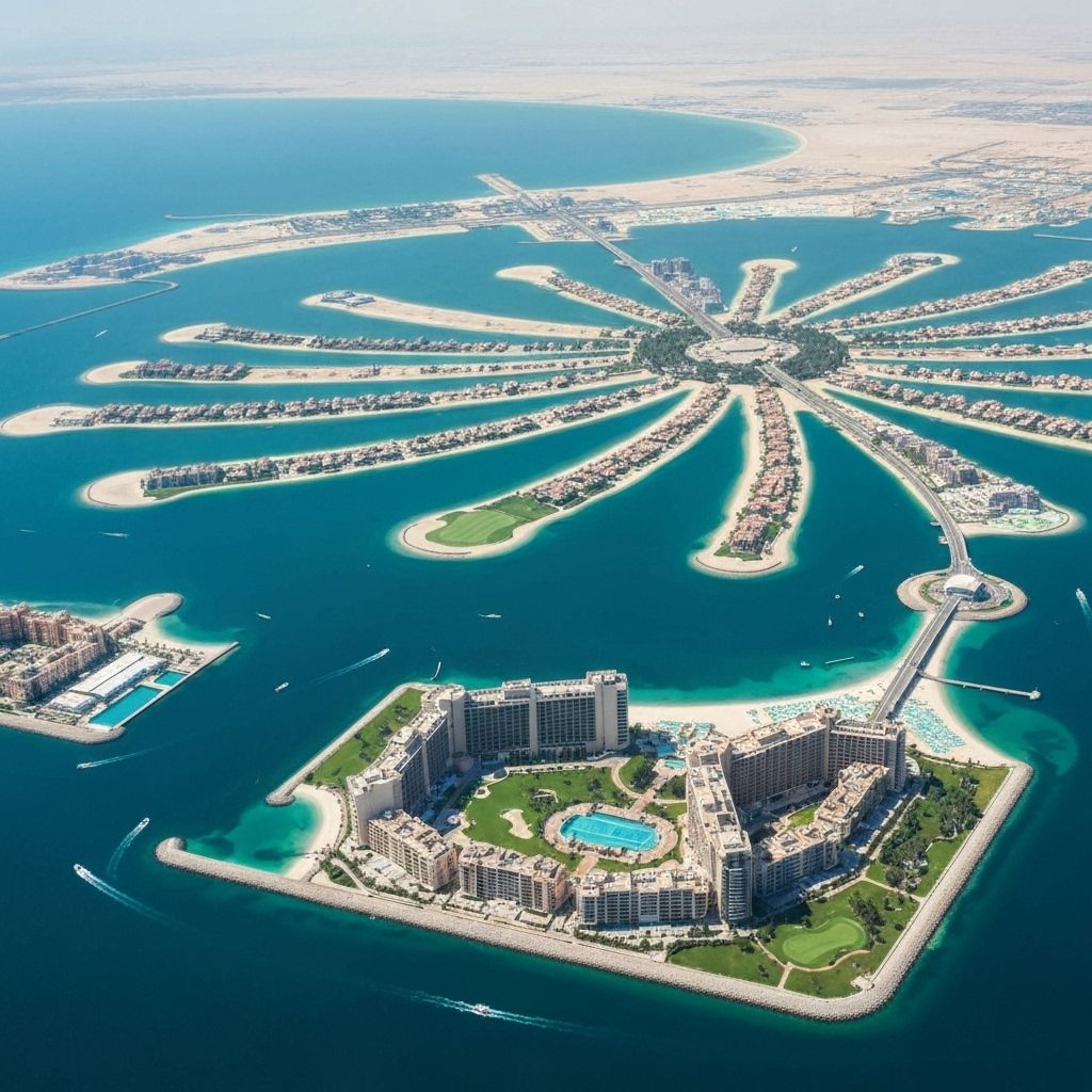 Palm Jumeirah background